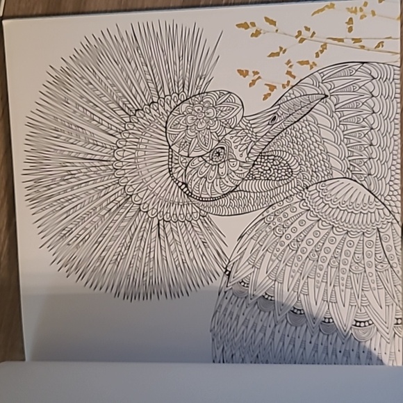 The Aviary Bird Portraits To Color, 32 pages, NEW - Picture 5 of 13